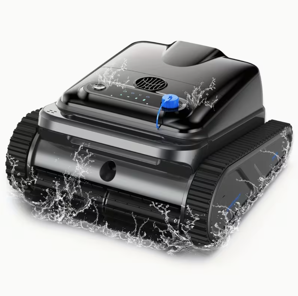 AvoraWave Wireless AI Robotic Pool Cleaner, Pool Vacuum for In/Above Ground Pools, Wall & Waterline Cleaning,  6 hour Battery Life