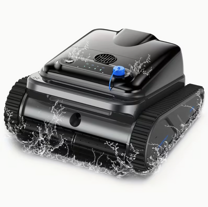 AvoraWave Wireless AI Robotic Pool Cleaner, Pool Vacuum for In/Above Ground Pools, Wall & Waterline Cleaning,  6 hour Battery Life